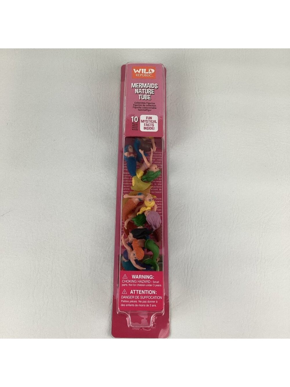 Wild Republic Mermaids Nature Tube Collectible Figurine Set Fun Facts 2017 New